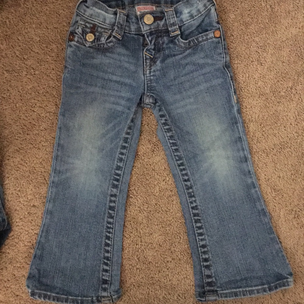 Toddler girls true religion jeans